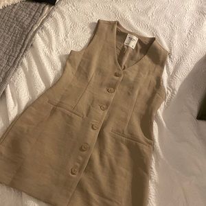 Abercrombie vest dress